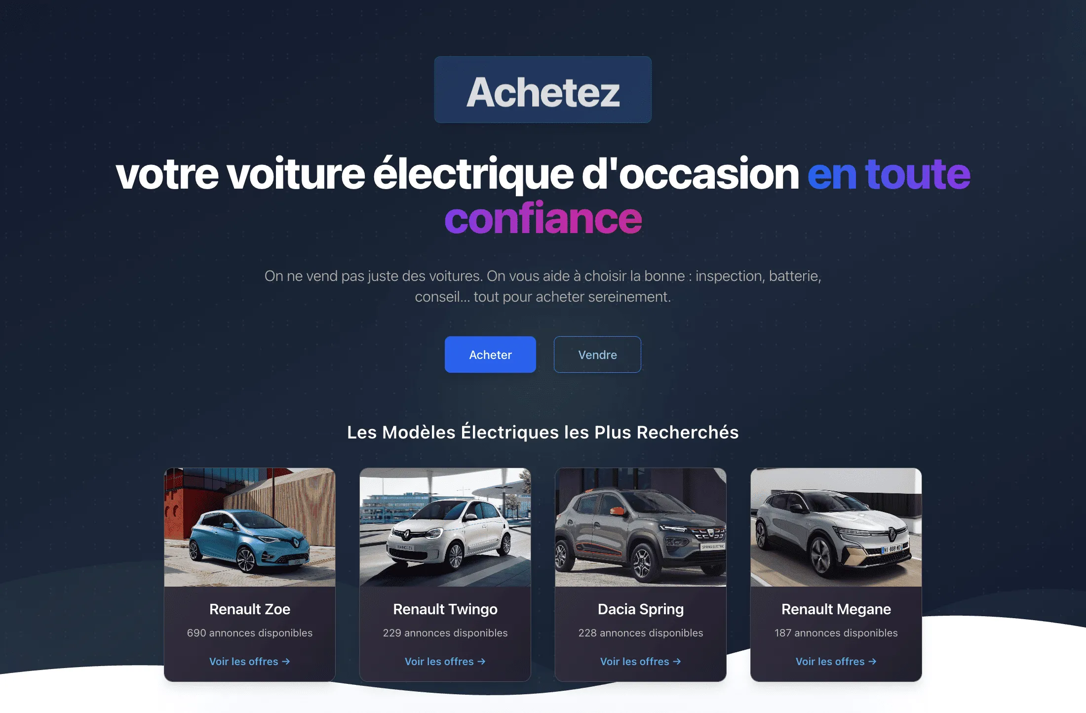 EV-Market: the platform dedicated to used electric cars